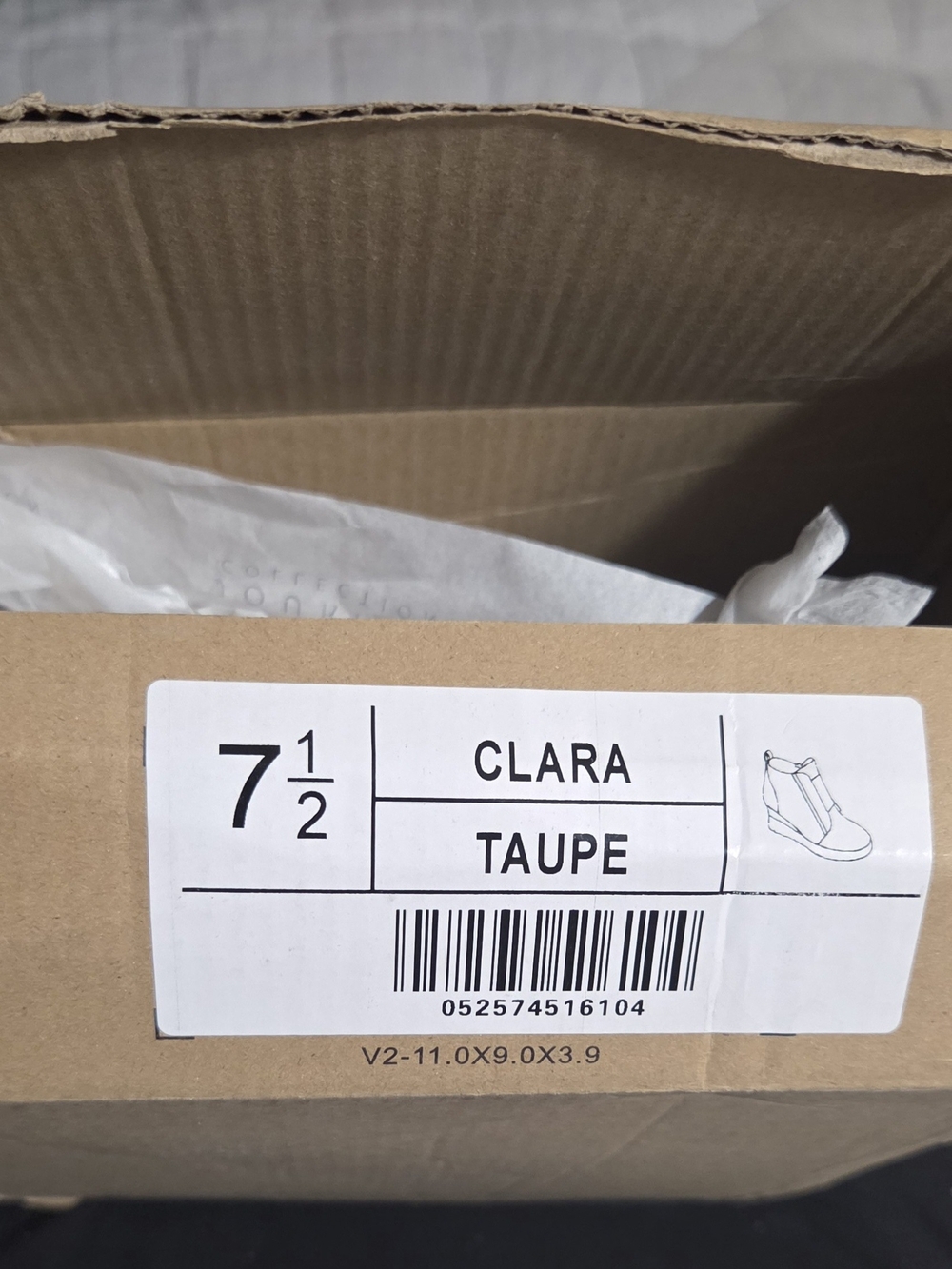 Journee Collection Clara Slip-On Athletic Shoes in Taupe